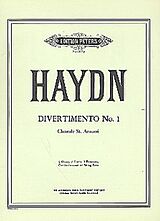Franz Joseph Haydn Notenblätter Divertimento no.1
