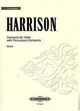 Lou Harrison Notenblätter Concerto