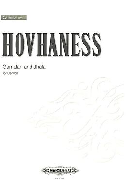 Alan Hovhaness Notenblätter Gamelan and Jhala op.106