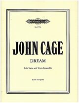 John Cage Notenblätter Dream
