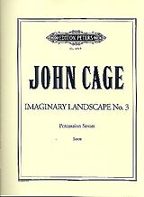 John Cage Notenblätter Imaginary Landscape no.3