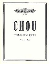 Wen-Chung Chou Notenblätter 3 Folk Songs