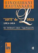 Einojuhani Rautavaara Notenblätter Suite de Lorca for childrens
