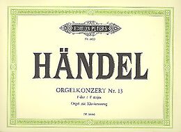Georg Friedrich Händel Notenblätter Konzert Nr.13 F-Dur