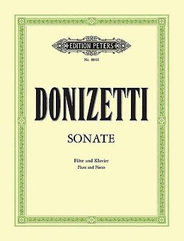 Gaetano Donizetti Notenblätter Sonate