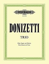 Gaetano Donizetti Notenblätter Trio