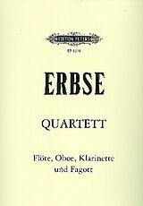 Heimo Erbse Notenblätter Quartett op.20