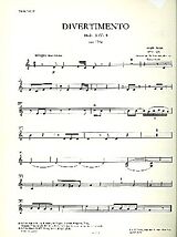 Franz Joseph Haydn Notenblätter Divertimento C-Dur Hob.XIV-8