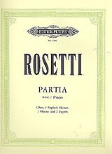 Antonio (Franz Anton Rössler) Rosetti Notenblätter Partia B-Dur