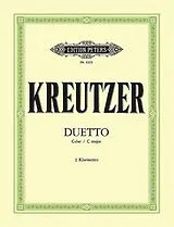 Conradin Kreutzer Notenblätter Duett C-Dur