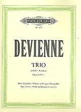 Francois Devienne Notenblätter Trio a-Moll op.61,3
