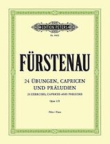 Anton Bernhard Fürstenau Notenblätter 24 Übungen, Capricen und Präludien op.125