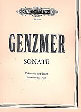 Harald Genzmer Notenblätter Sonate