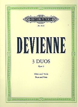 Francois Devienne Notenblätter 3 Duos op.5