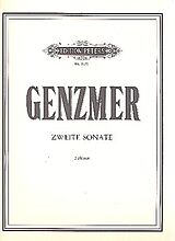Harald Genzmer Notenblätter Sonate Nr.2 (1981)
