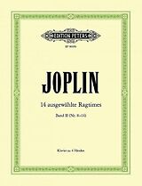 Scott Joplin Notenblätter 14 ausgewählte Ragtimes Band 2 (Nr.8-14)