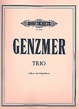 Harald Genzmer Notenblätter Trio GeWV 327