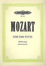 Wolfgang Amadeus Mozart Notenblätter Cosi fan tutte