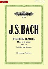 Johann Sebastian Bach Notenblätter Messe h-Moll BWV232