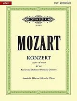 Wolfgang Amadeus Mozart Notenblätter Konzert Es-Dur KV482 für Klavier und Orchester