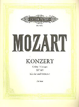 Wolfgang Amadeus Mozart Notenblätter Kammerkonzert C-Dur KV415