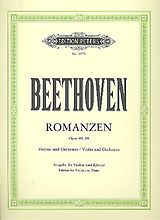 Ludwig van Beethoven Notenblätter Romanzen op.40 und op.50 für Violine und Orchester