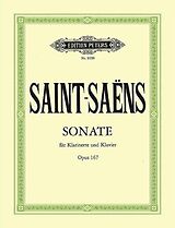 Camille Saint-Saens Notenblätter Sonate Es-Dur op.167