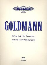 Friedrich Goldmann Notenblätter Konzert