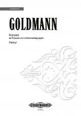 Friedrich Goldmann Notenblätter Konzert