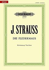 Johann (Sohn) Strauss Notenblätter Die Fledermaus