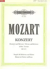 Wolfgang Amadeus Mozart Notenblätter Konzert A-Dur KV622 für Klarinette und Orchester