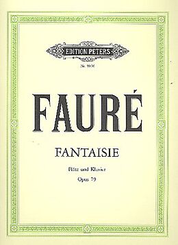 Gabriel Urbain Fauré Notenblätter Fantasie op.79