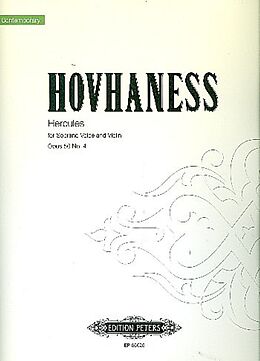 Alan Hovhannes Notenblätter Hercules op.56,4