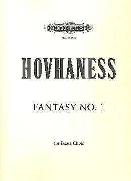 Alan Hovhannes Notenblätter Fantasy op.70 no.1