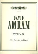 David Amram Notenblätter Zohar