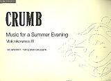 George Crumb Notenblätter Music for a Summer Evening