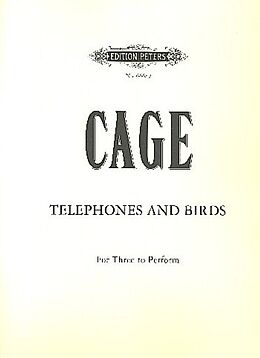John Cage Notenblätter Telephones and Birds