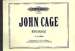 John Cage Notenblätter Ryoanji