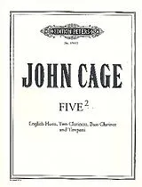 John Cage Notenblätter Five2
