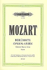 Wolfgang Amadeus Mozart Notenblätter Berühmte Opernarien