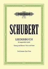 Franz Schubert Notenblätter 60 ausgewählte Lieder