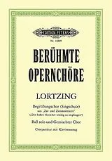Albert Lortzing Notenblätter Den hohen Herrscher würdig zu empfangen