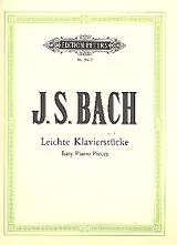 Johann Sebastian Bach Notenblätter Leichte Klavierstücke