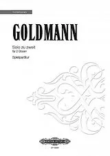 Friedrich Goldmann Notenblätter Solo zu zweit