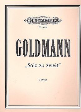Friedrich Goldmann Notenblätter Solo zu zweit