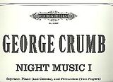 George Crumb Notenblätter Night Music no.1