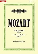 Wolfgang Amadeus Mozart Notenblätter Requiem KV626
