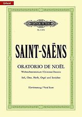 Camille Saint-Saëns Notenblätter Oratorio de Noel op.12
