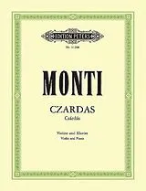 Vittorio Monti Notenblätter Czardas