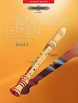 Christiane Fischer Notenblätter Blockflöte lernen Band 2
